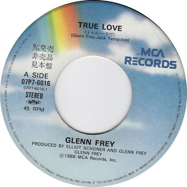 Glenn Frey : True Love (7", Single, Promo)