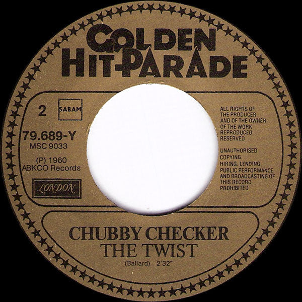 Chubby Checker : Let's Twist Again / The Twist (7", Single)