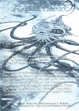 Kraken (3) : Aquanaut (LP, Ltd, Blu)