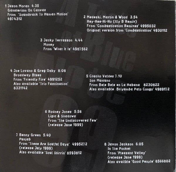 Various : A Taste Of Blue Note 99 (CD, Comp)