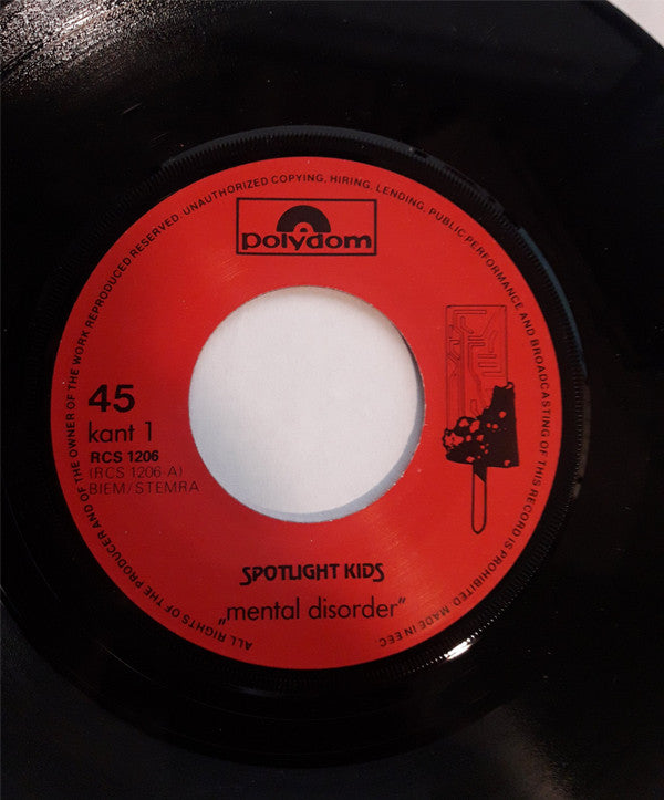 Spotlight Kids : Mental Disorder / Paranoia (7", Single)