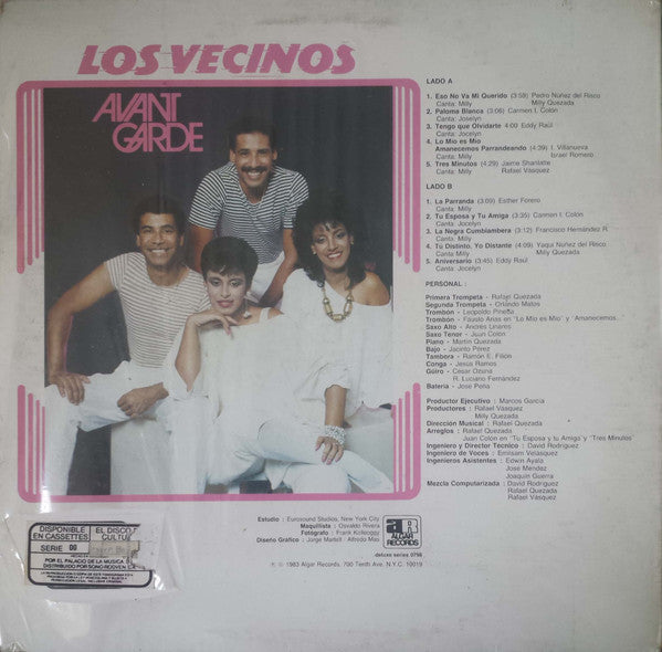 Los Vecinos : Avant Garde (LP, Album)
