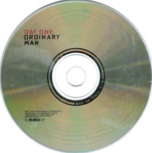 Day One : Ordinary Man (CD, Album)