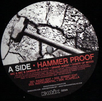 Ethos (9) : Hammer Proof / Something (12")
