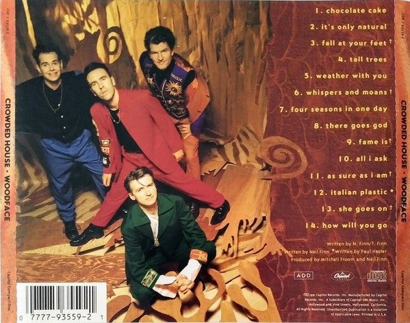 Crowded House : Woodface (CD, Album, RE)