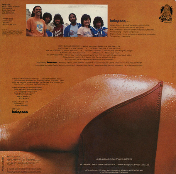 Kalapana : Many Classic Moments (LP, Album)