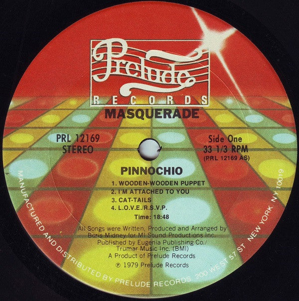 Masquerade (4) : Pinocchio (LP, Album, Mixed, Ter)