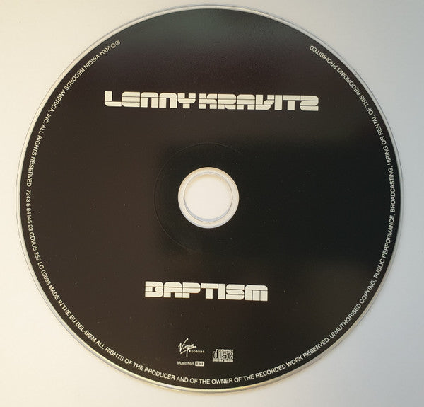 Lenny Kravitz : Baptism (CD, Album)