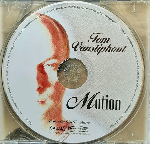 Tom Vanstiphout : Motion (CD, Album)