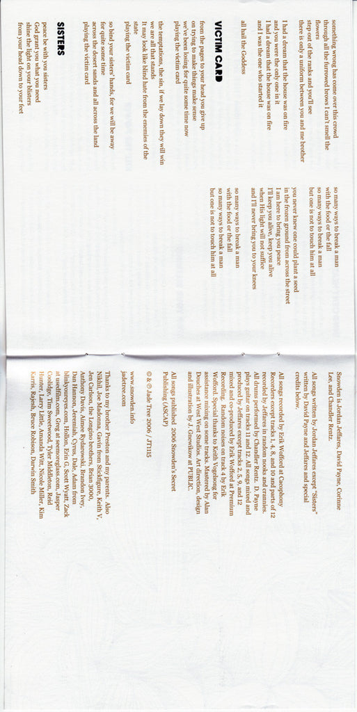 Snowden : Anti-Anti (CD, Album)