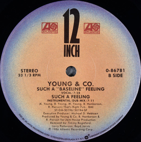 Young & Company : Such A Feeling (12", Single)