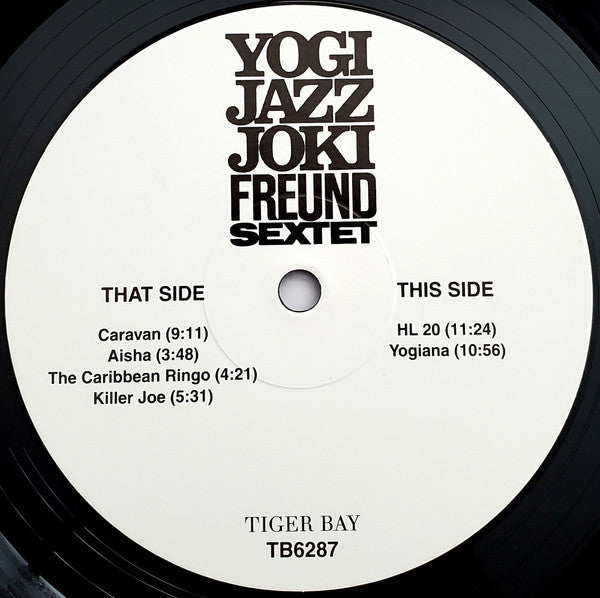 Joki Freund Sextet : Yogi Jazz (LP, Album, Ltd, RE, RM, 180)
