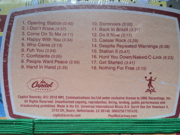 Paul McCartney : Egypt Station (CD, Album, Ltd, HMV)