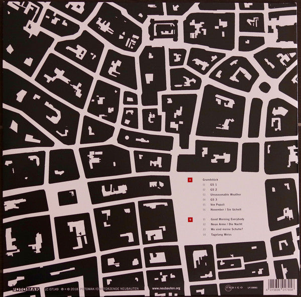 Einstürzende Neubauten : Grundstück (LP, Album + DVD-V, PAL)