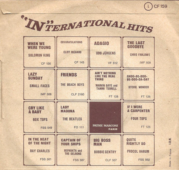 Don Partridge : Blue Eyes (7", Single)