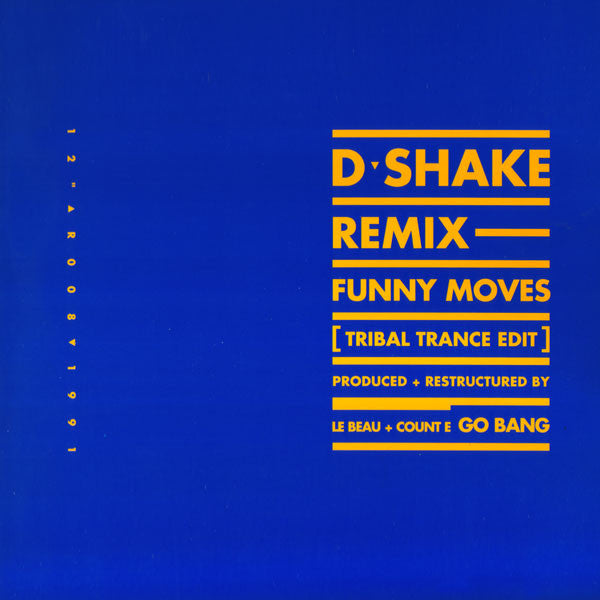D-Shake : My Heart The Beat / Funny Moves (12")