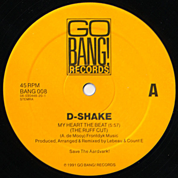 D-Shake : My Heart The Beat / Funny Moves (12")