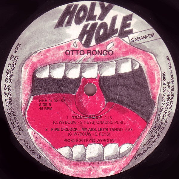 Ottorongo : Five O'Clock... My Ass, Let's Tango !!! (12")