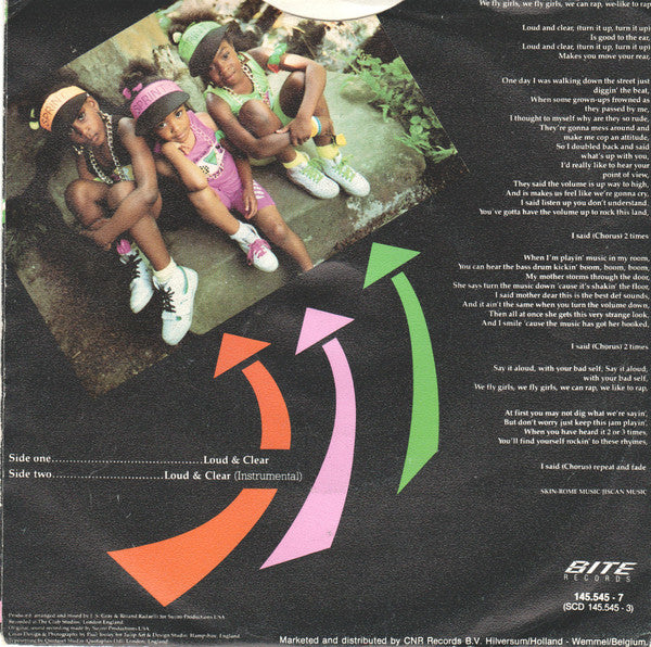 Fly Girls : Loud & Clear (7", Single)