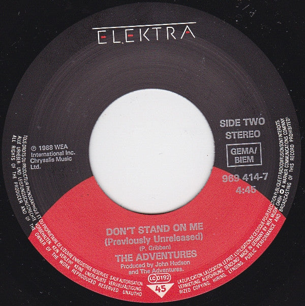 The Adventures : Broken Land (7", Single)