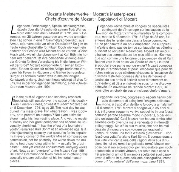 Wolfgang Amadeus Mozart, Melos Quartett : »Jagd-Quartett« • »Dissonanzen-Quartett« (CD, RM)