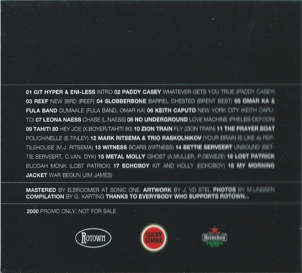 Various : Live At Rotown Rotterdam (CD, Comp, Promo)