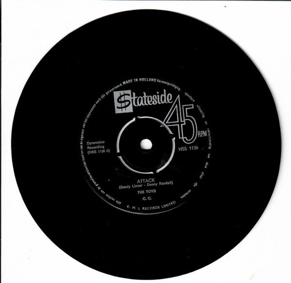 The Toys : Attack  (7", Single)