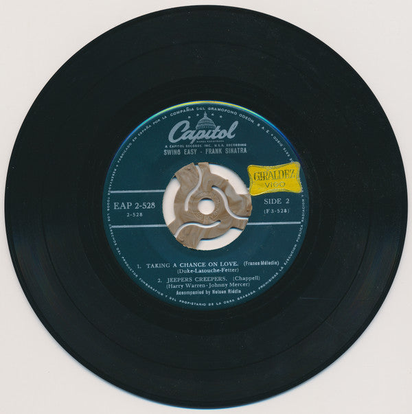 Frank Sinatra : Swing Easy! Part 2 (7", EP, M/Print)