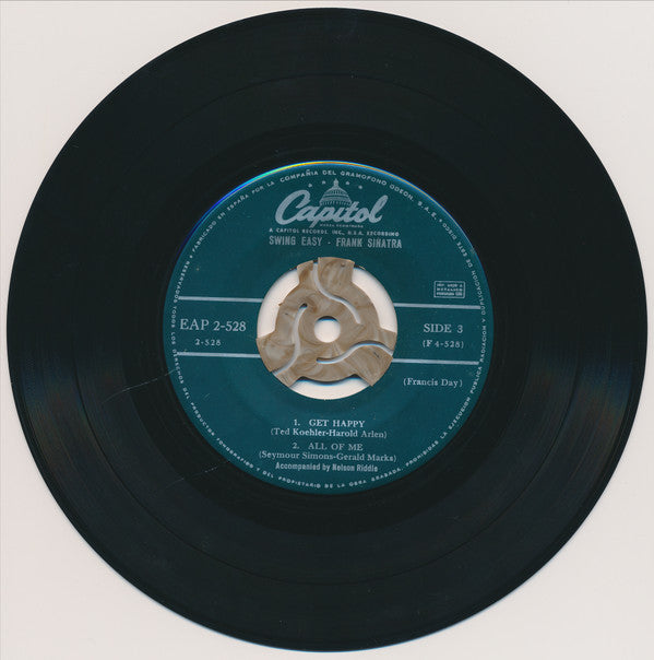 Frank Sinatra : Swing Easy! Part 2 (7", EP, M/Print)