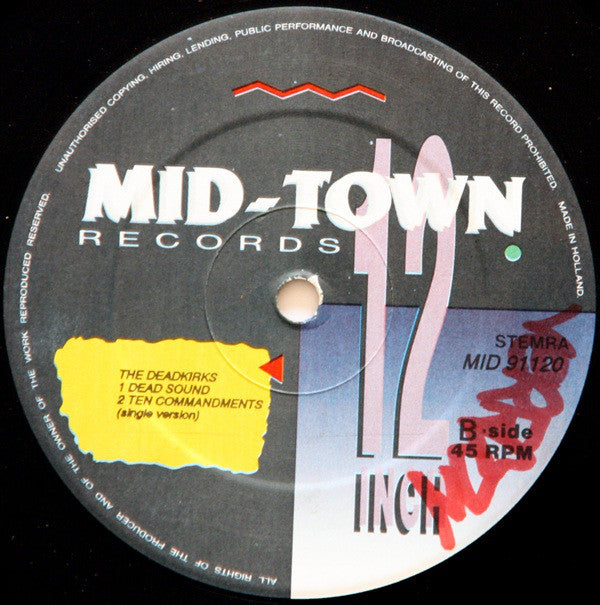 The Deadkirks : Ten Commandments (12")