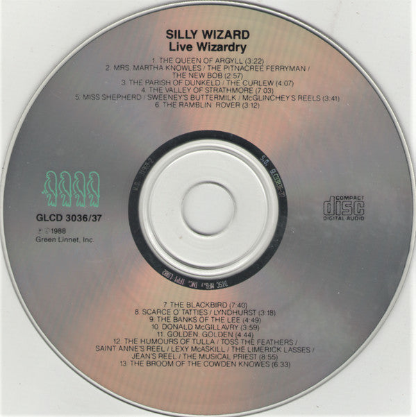 Silly Wizard : Live Wizardry (CD, Album)