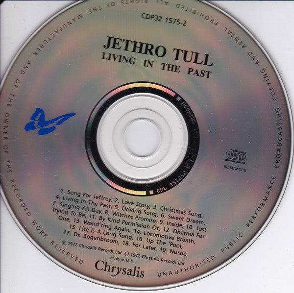 Jethro Tull : Living In The Past (CD, Comp, RE)