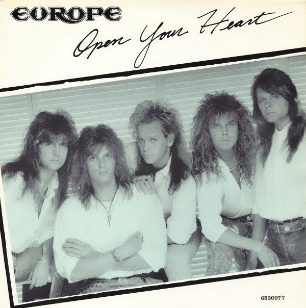 Europe (2) : Open Your Heart (7", Single)