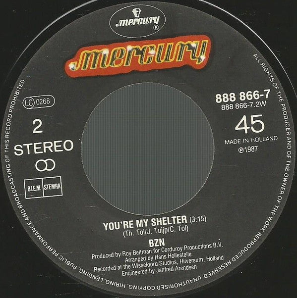 BZN : Amore (7", Single)