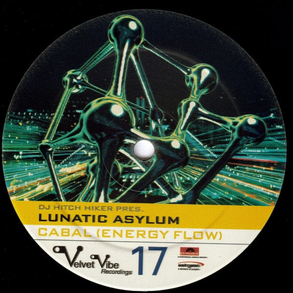 DJ Hitch Hiker Pres. Lunatic Asylum : Cabal (Energy Flow) (12")