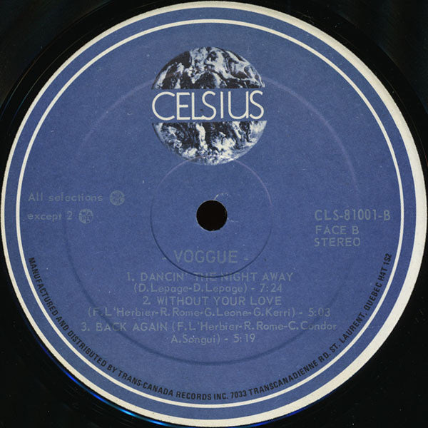 Voggue : Voggue (LP, Album)