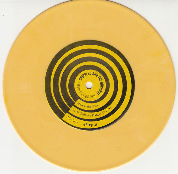 Crippled And The Burnout : New York (7", Yel)
