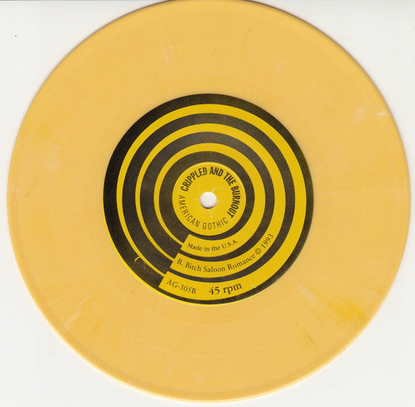 Crippled And The Burnout : New York (7", Yel)
