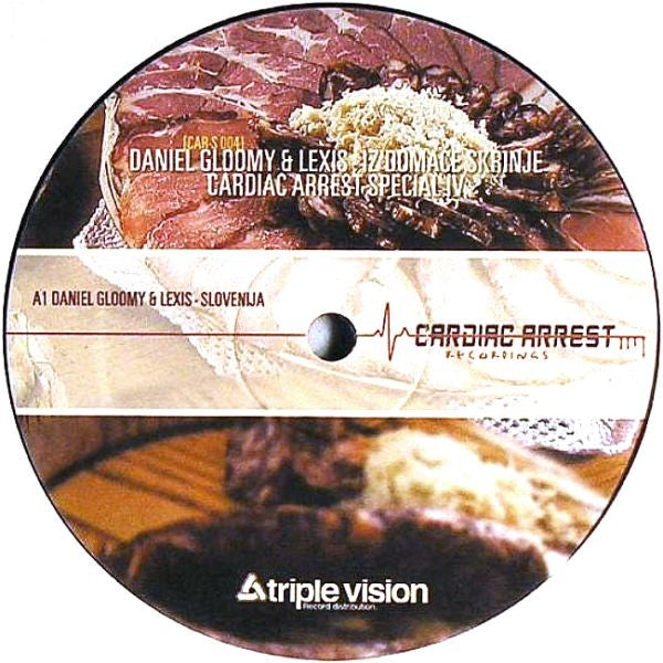 Daniel Gloomy & Lexis (3) : Iz Domaće Skrinje, Cardiac Arrest Special IV (12", S/Edition)