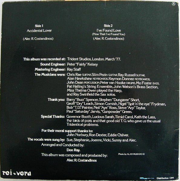 Love & Kisses : Love And Kisses (LP, Album)