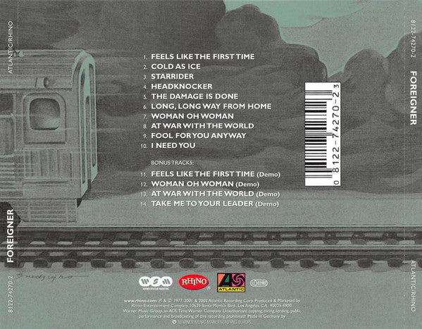 Foreigner : Foreigner (CD, Album, RE, RM)
