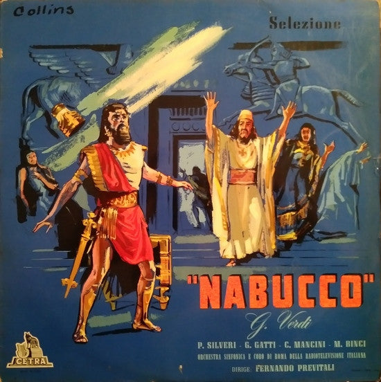 Coro di Roma della RAI, Orchestra Sinfonica Di Roma Della RAI : Selezione Dall'Opera "Nabucco" (LP)