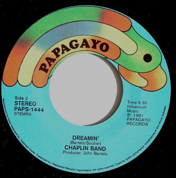 The Chaplin Band : Welcome To The Party (7", Single)