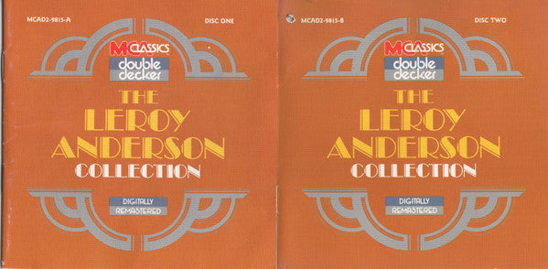 Leroy Anderson : The Leroy Anderson Collection (2xCD, Comp, RM)