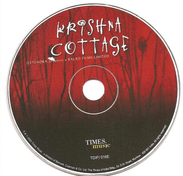 Anu Malik : Krishna Cottage (You Can't Fight The Dead) (CD)
