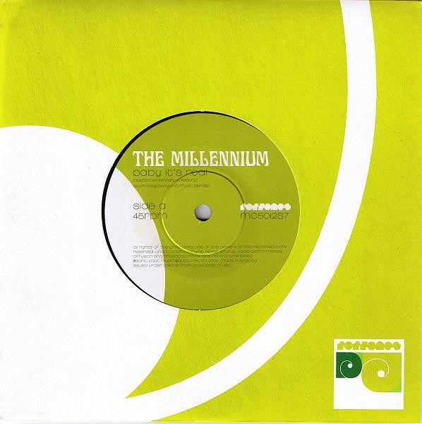 The Millennium / Joey Stec : Baby It's Real / Do You Know (7", Single, Num)