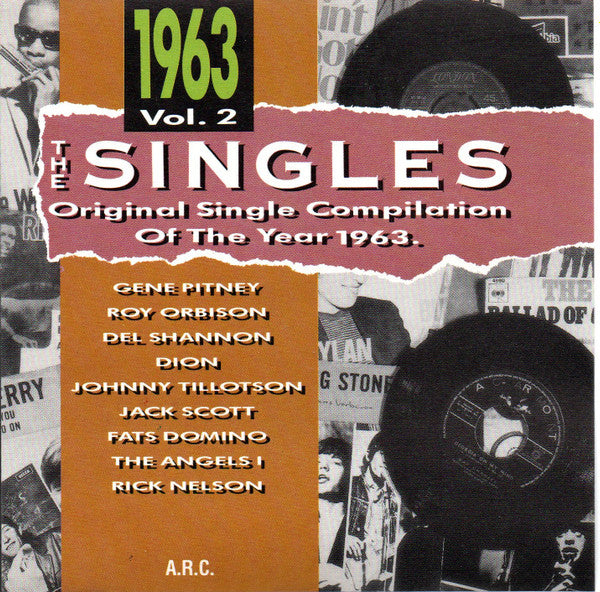 Various : The Singles-Original Single Compilation Of The Year 1963 Vol. 2 (CD, Comp)