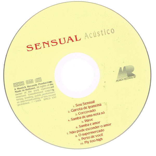 Sensuàl : Acustico (CD, Album)