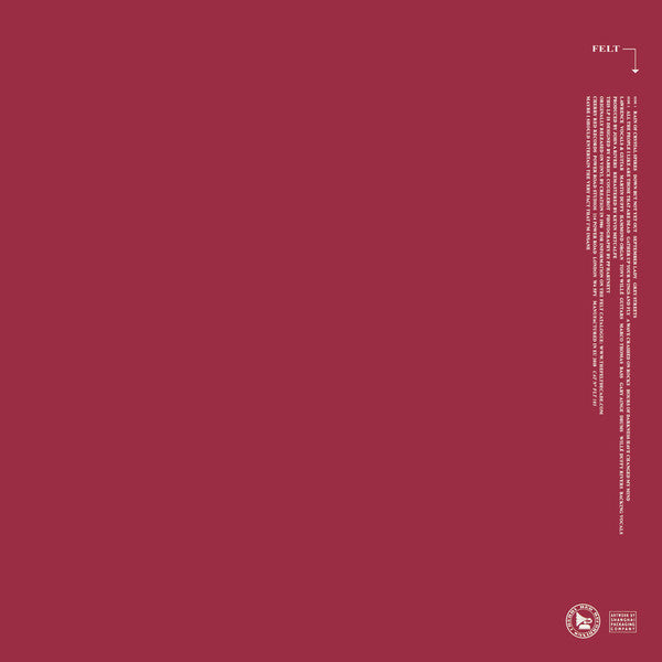 Felt : Forever Breathes The Lonely Word (LP, Album, Ltd, RE)