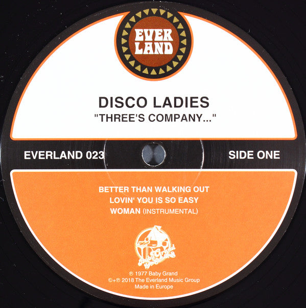 Disco Ladies : Three's Company... (LP, Album)